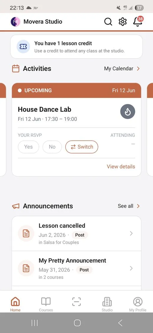 The Comlero member mobile app