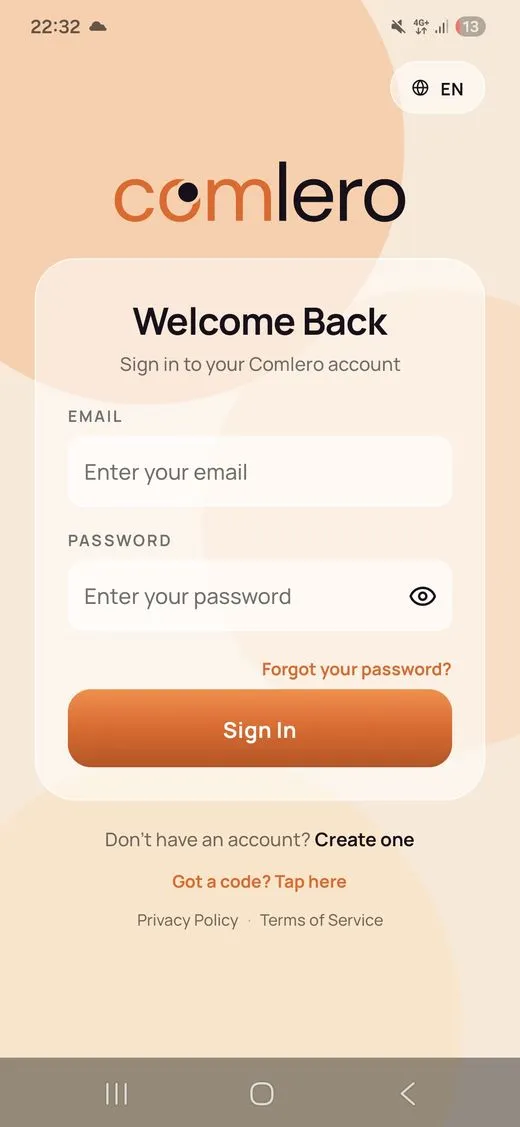 The Comlero member mobile app